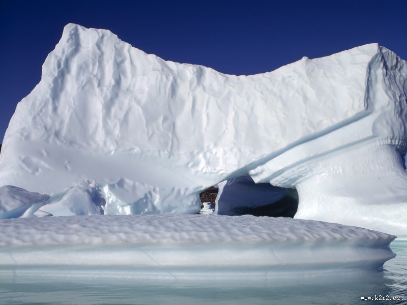 北极冰山图片大全