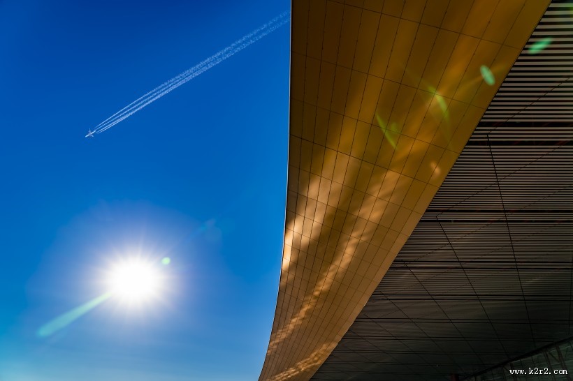 北京首都机场夜景图片大全