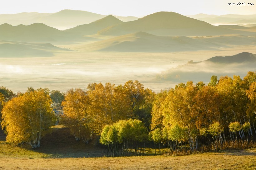 内蒙古乌兰布统敖包吐自然风景图片