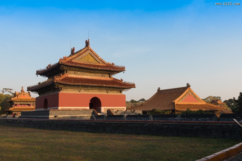 辽宁沈阳清昭陵建筑风景图片