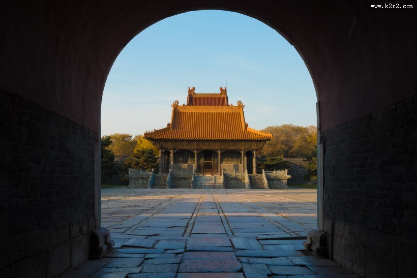 辽宁沈阳清昭陵建筑风景图片