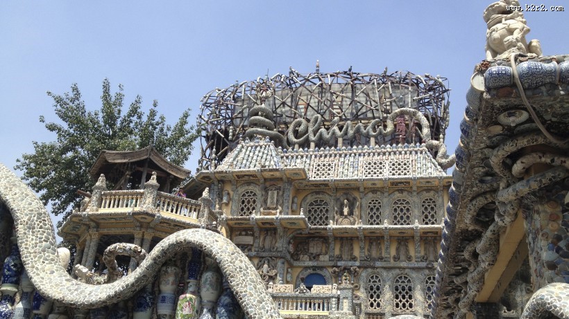 天津瓷房子人文风景图片