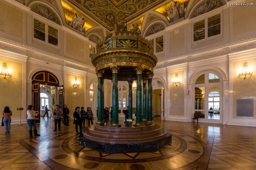 俄罗斯冬宫博物馆建筑风景图片