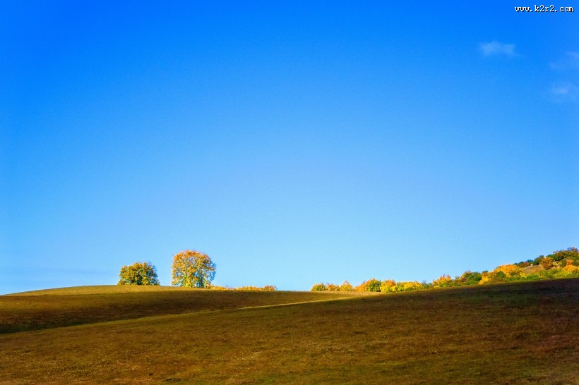 内蒙古自治区乌兰布统秋季风景图片