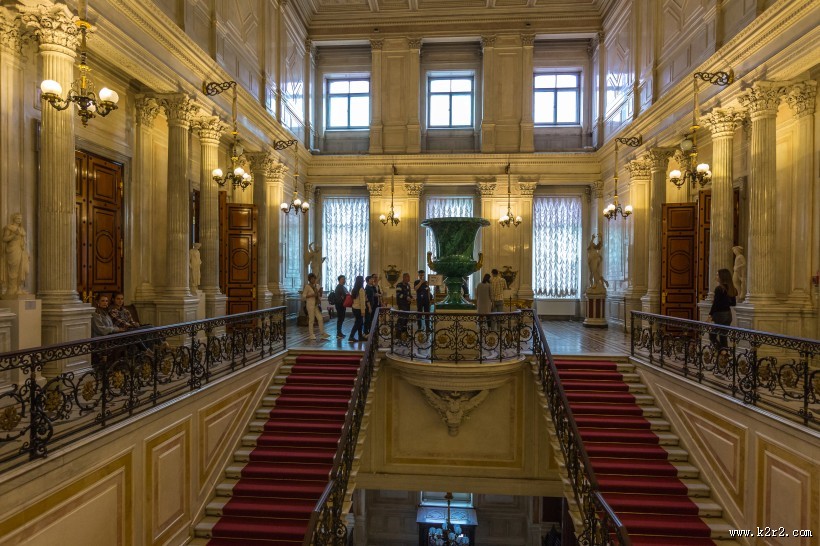 俄罗斯圣彼得堡建筑内部陈设风景图片