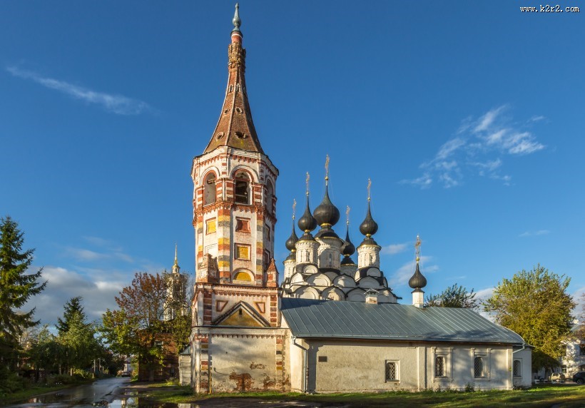 俄罗斯金环小镇建筑风景图片