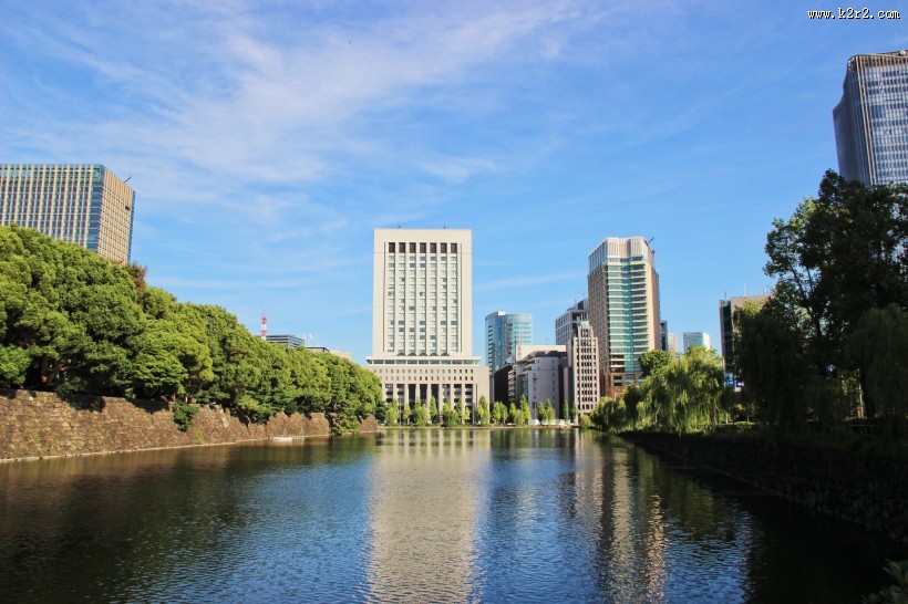 日本东京建筑风景图片
