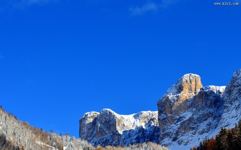 意大利多洛米蒂国家公园自然风景图片