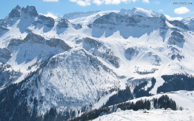 意大利多洛米蒂国家公园自然风景图片