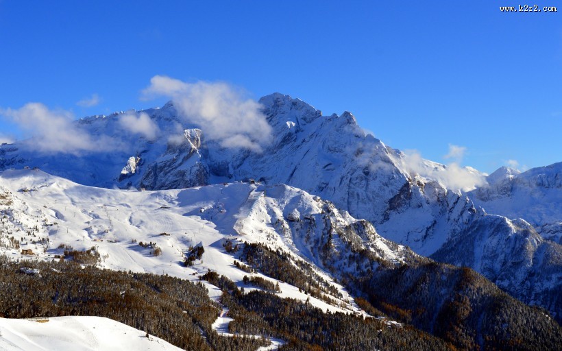 意大利多洛米蒂国家公园自然风景图片