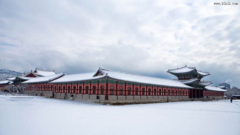 韩国景福宫人文风景图片大全