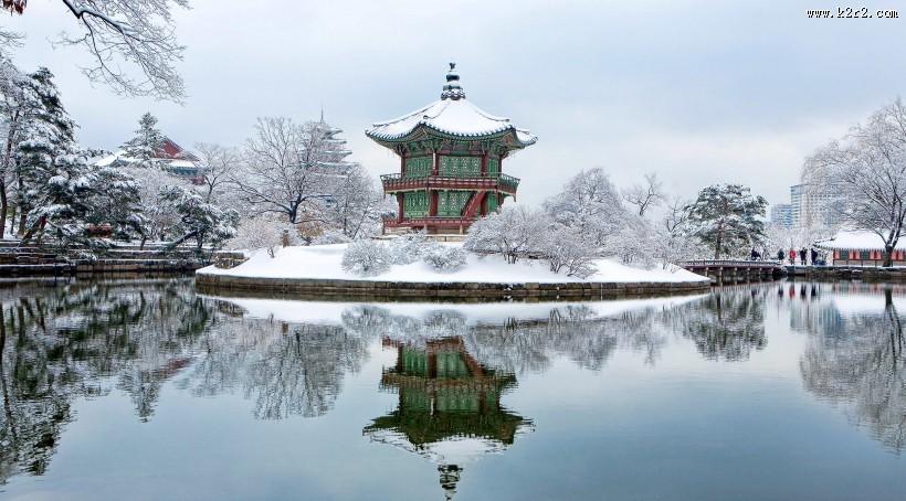 韩国景福宫人文风景图片大全