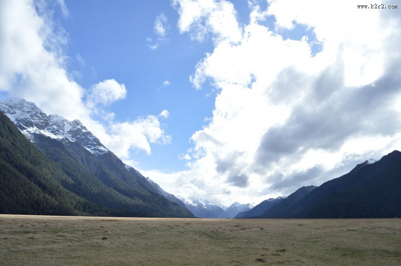 新西兰南岛自然风景图片