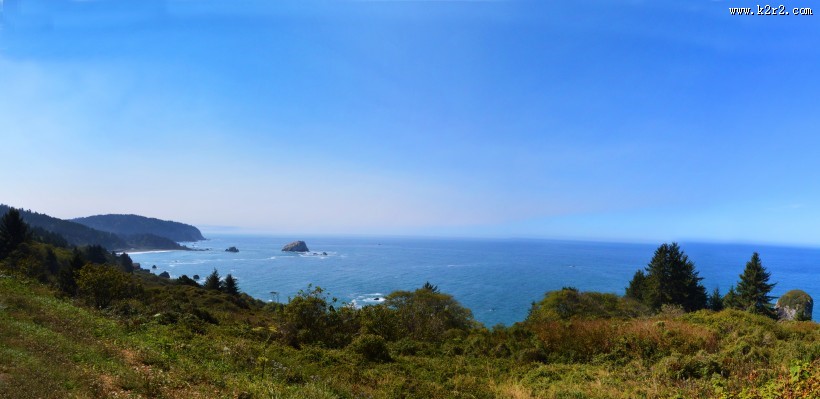 美国西部海岸自然风景图片大全