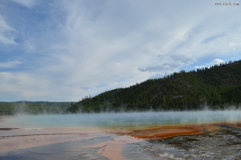 美国黄石国家公园自然风景图片