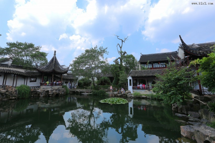 苏州园林网师园人文风景图片