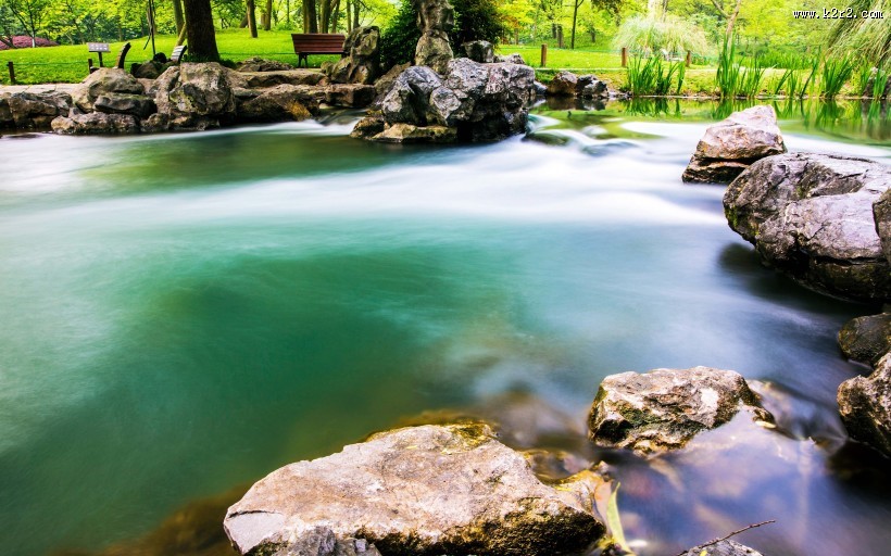 杭州西湖九溪十八涧自然风景图片