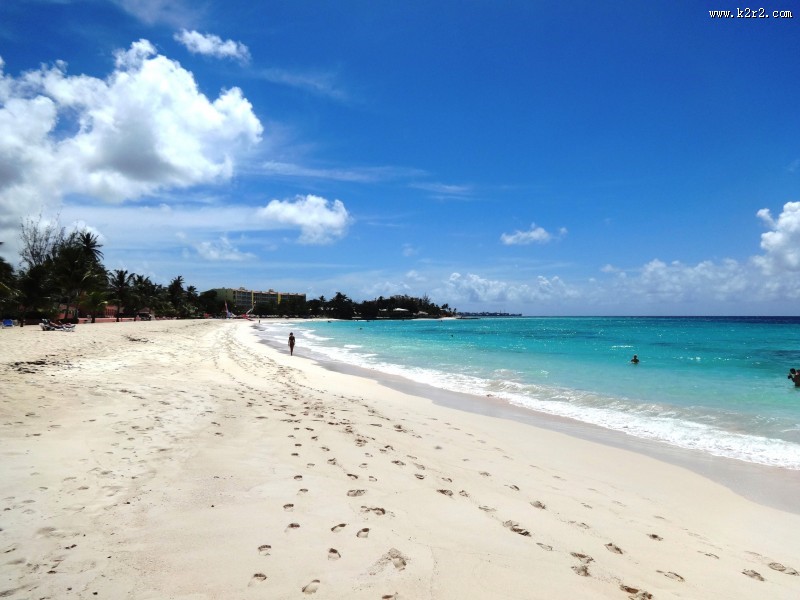 巴巴多斯海滩风景图片大全