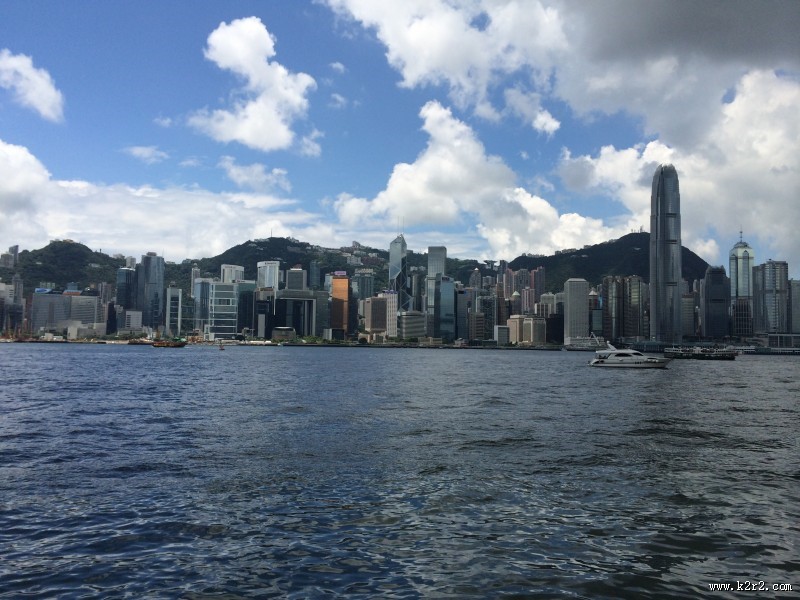 香港维多利亚港风景图片