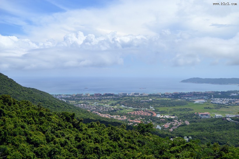 海南三亚亚龙湾海滨风景图片