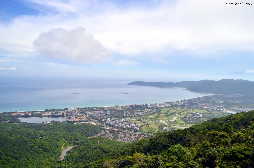 海南三亚亚龙湾海滨风景图片
