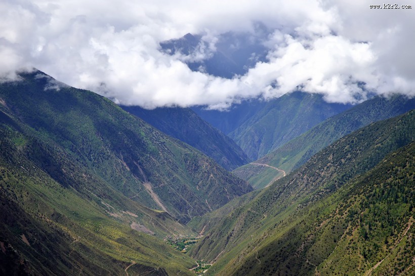 西藏高原自然风景图片