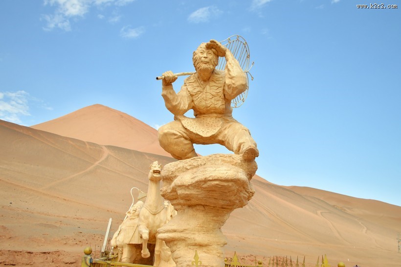 新疆吐鲁番火焰山自然风景图片大全