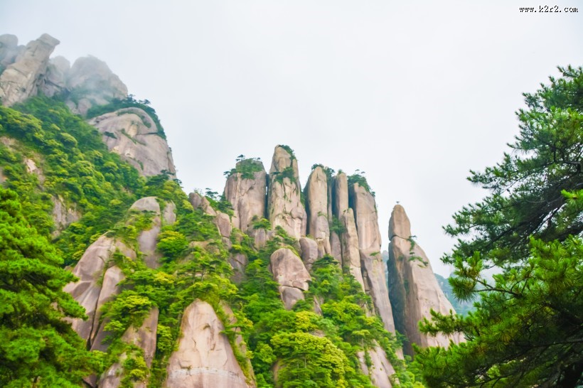 江西上饶三清山自然风景图片大全