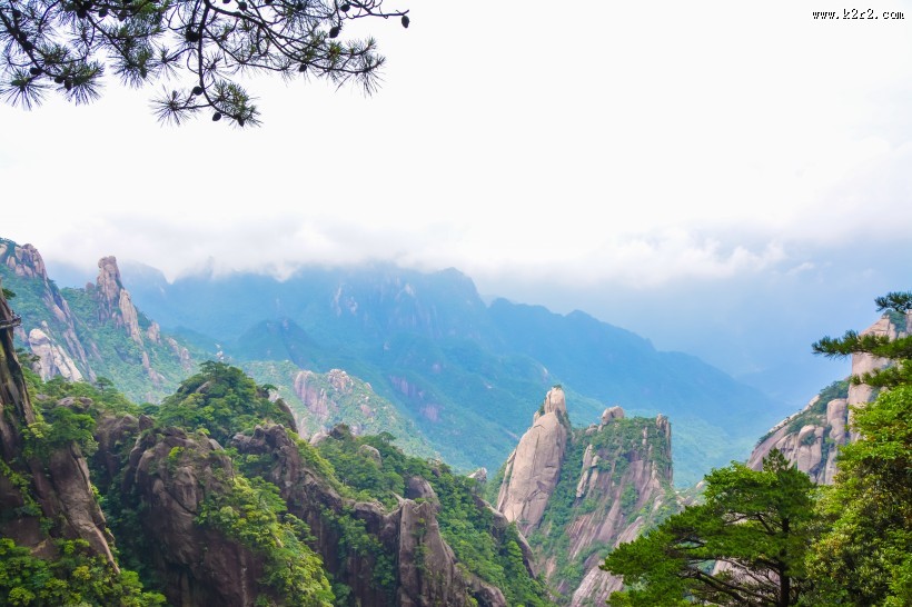 江西上饶三清山自然风景图片大全