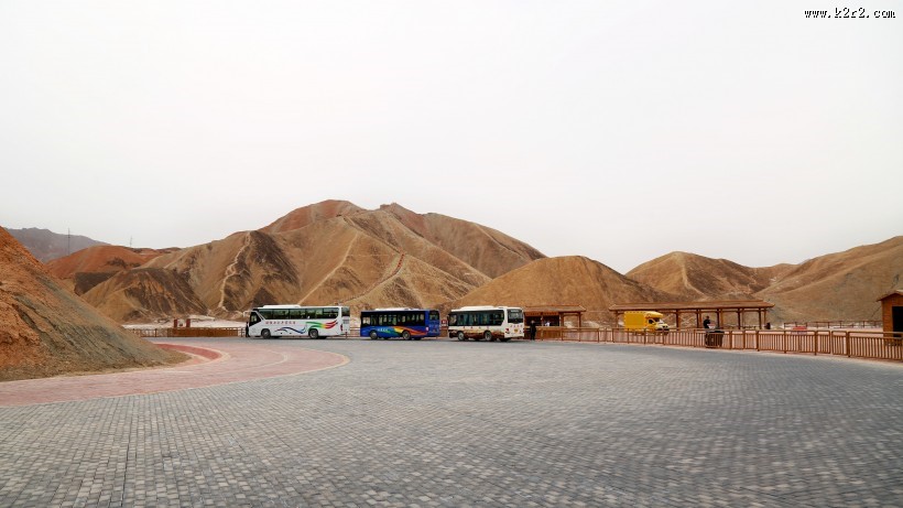 甘肃张掖七彩丹霞自然风景图片