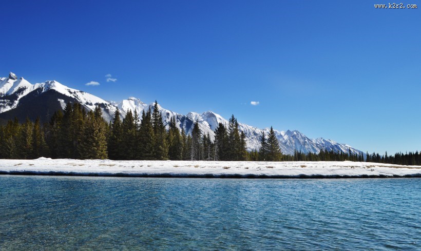 加拿大班夫国家公园风景图片