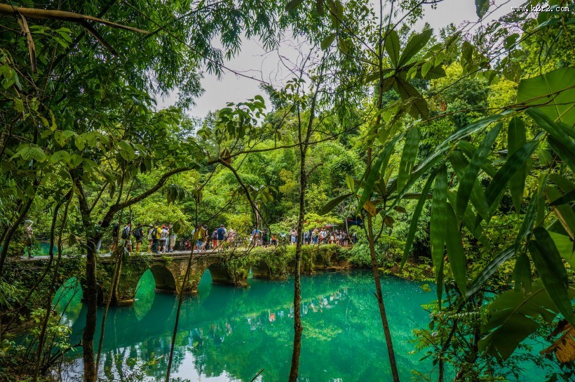 贵州黔南荔波小七孔自然风景图片