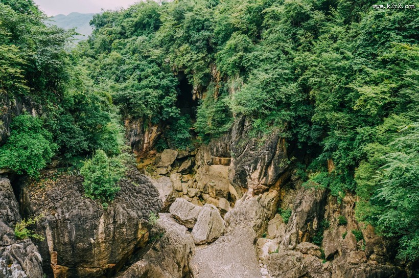 贵州黔南荔波小七孔自然风景图片