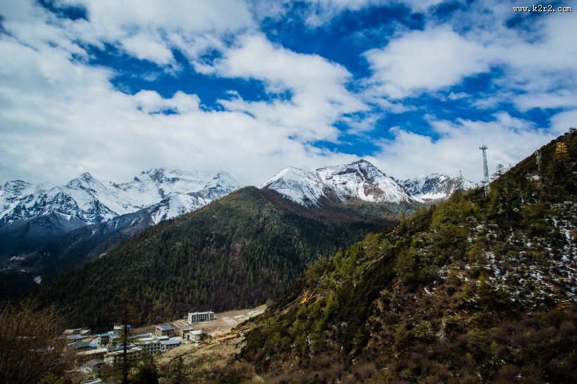 美丽的四川稻城亚丁自然风景图片