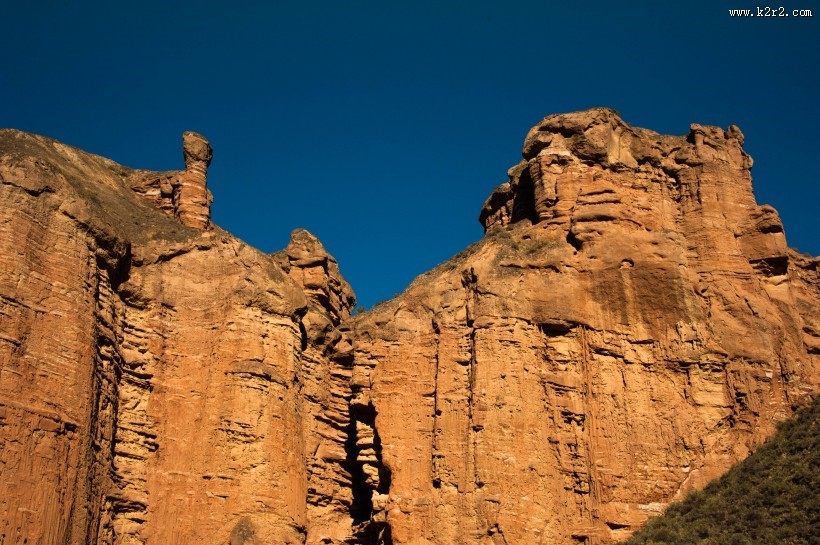 甘肃张掖冰沟丹霞自然风景图片大全
