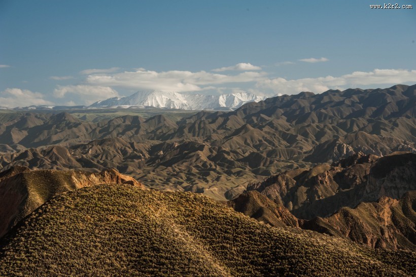 甘肃张掖冰沟丹霞自然风景图片大全
