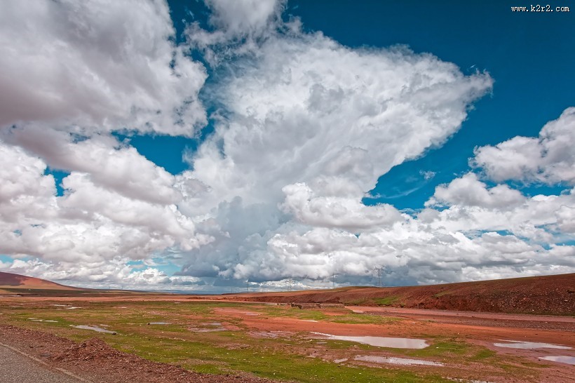 西藏拉萨格尔木自然风景图片