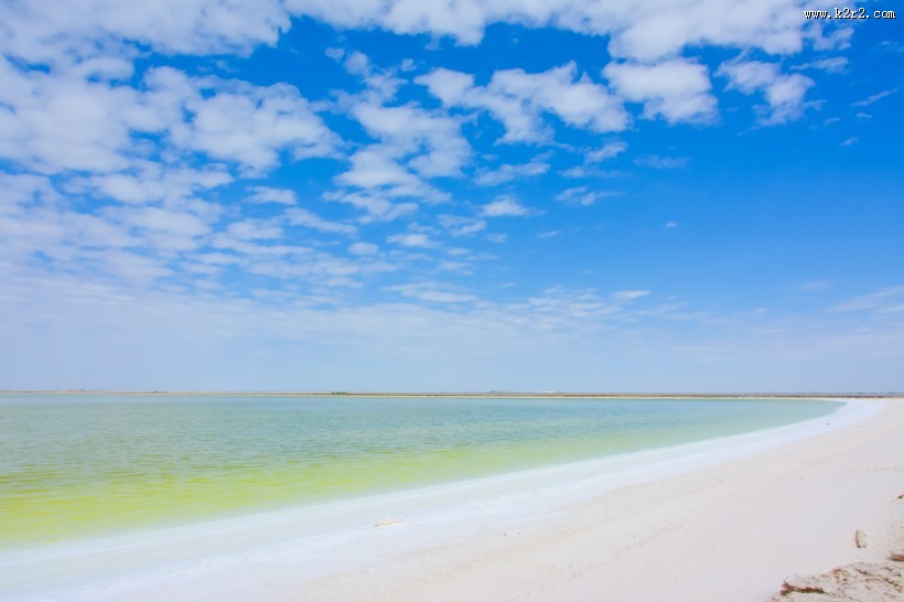 青海茶卡盐湖自然风景图片大全