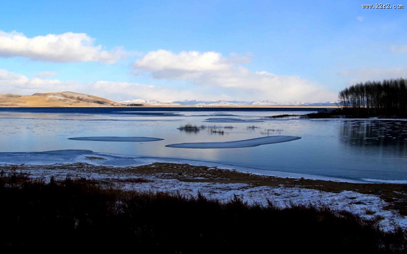 河北沽源坝上草原闪电河自然风景图片