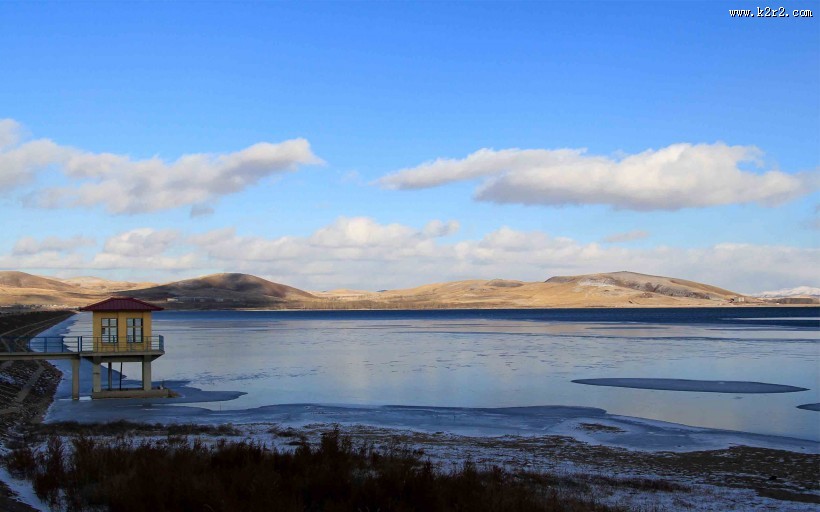 河北沽源坝上草原闪电河自然风景图片