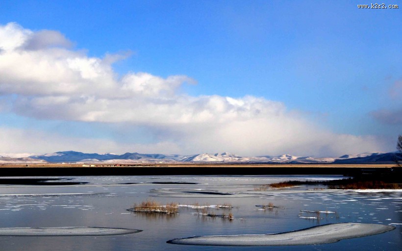 河北沽源坝上草原闪电河自然风景图片