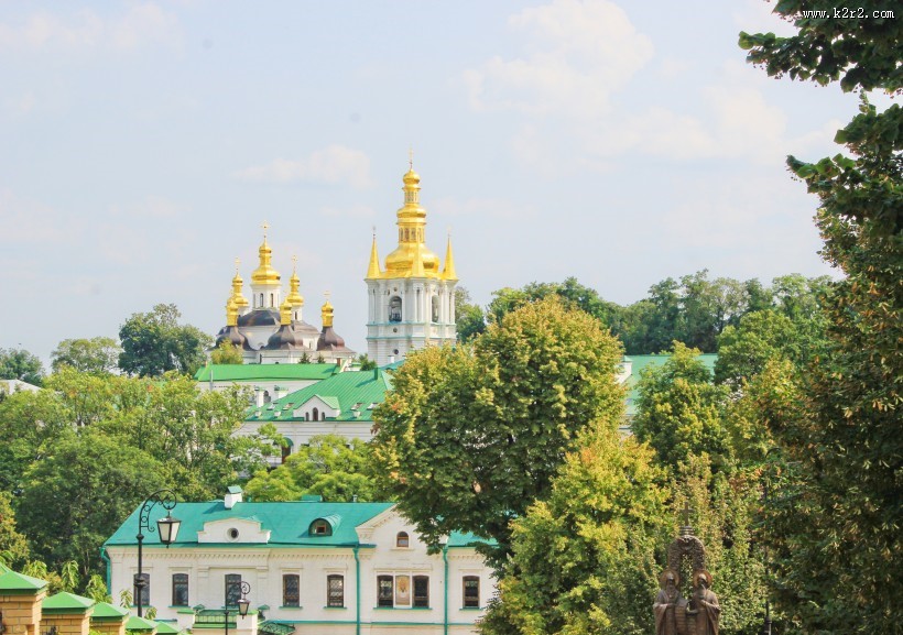 乌克兰圣索菲亚大教堂城市风景图片大全