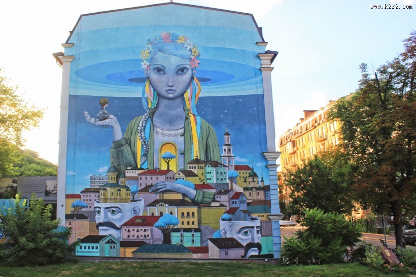 乌克兰首都基辅城市风景图片大全