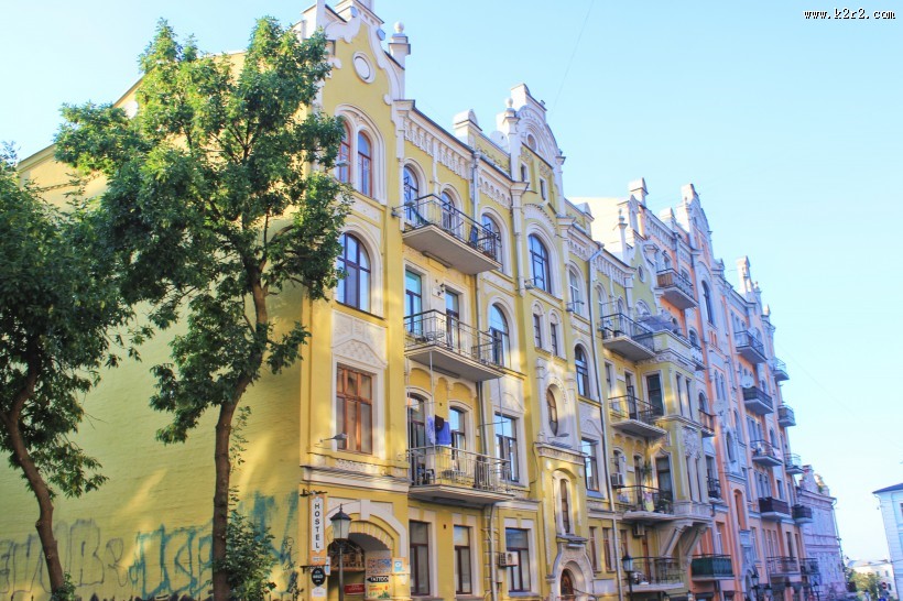 乌克兰首都基辅城市风景图片大全