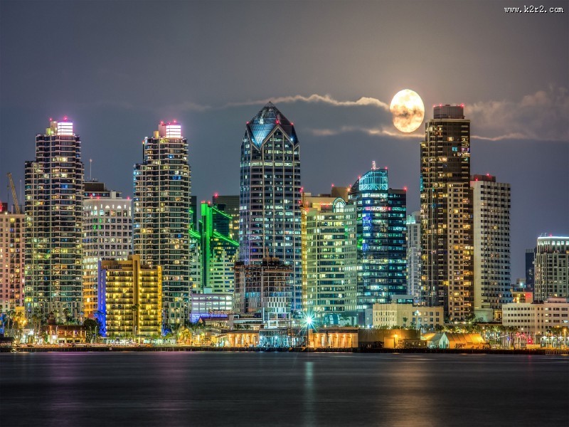 美国圣迭戈城市风景图片