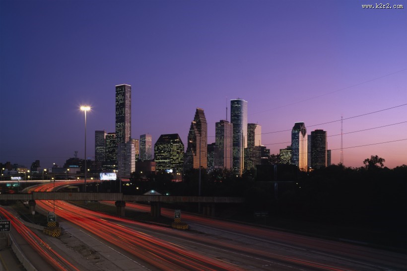 美国休斯顿城市风景图片