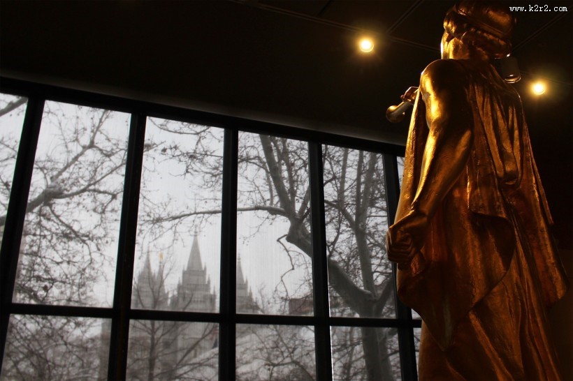 美国盐湖城城市风景图片