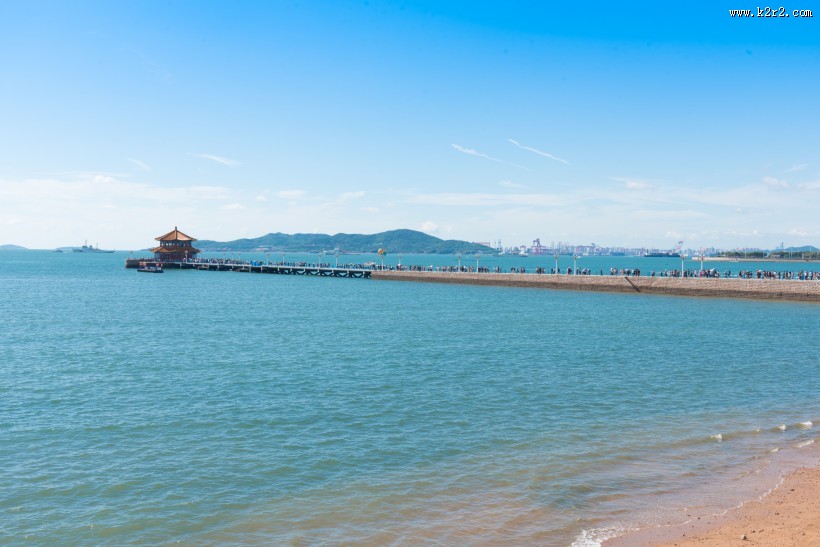 山东青岛海滨城市建筑风景图片