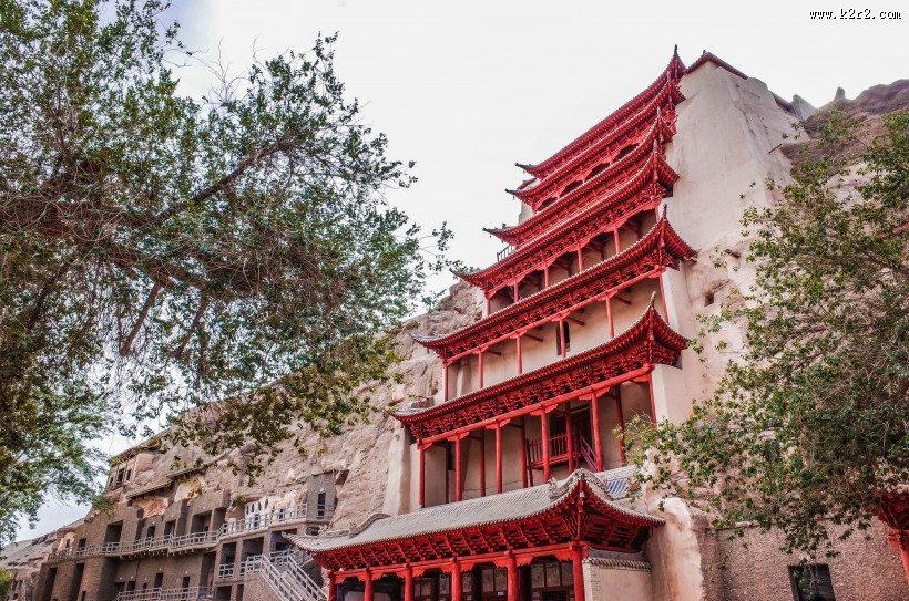 甘肃敦煌人文风景图片