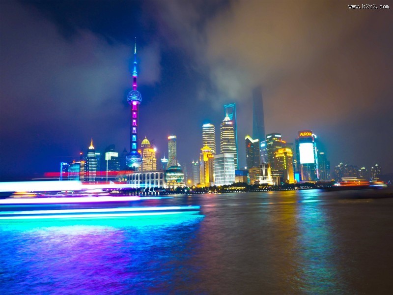 上海外滩城市风景图片大全